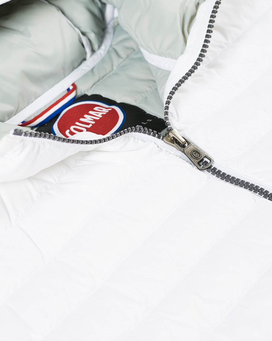 Heren | Jassen | Colmar | Lightweight Down Hooded Jacket White