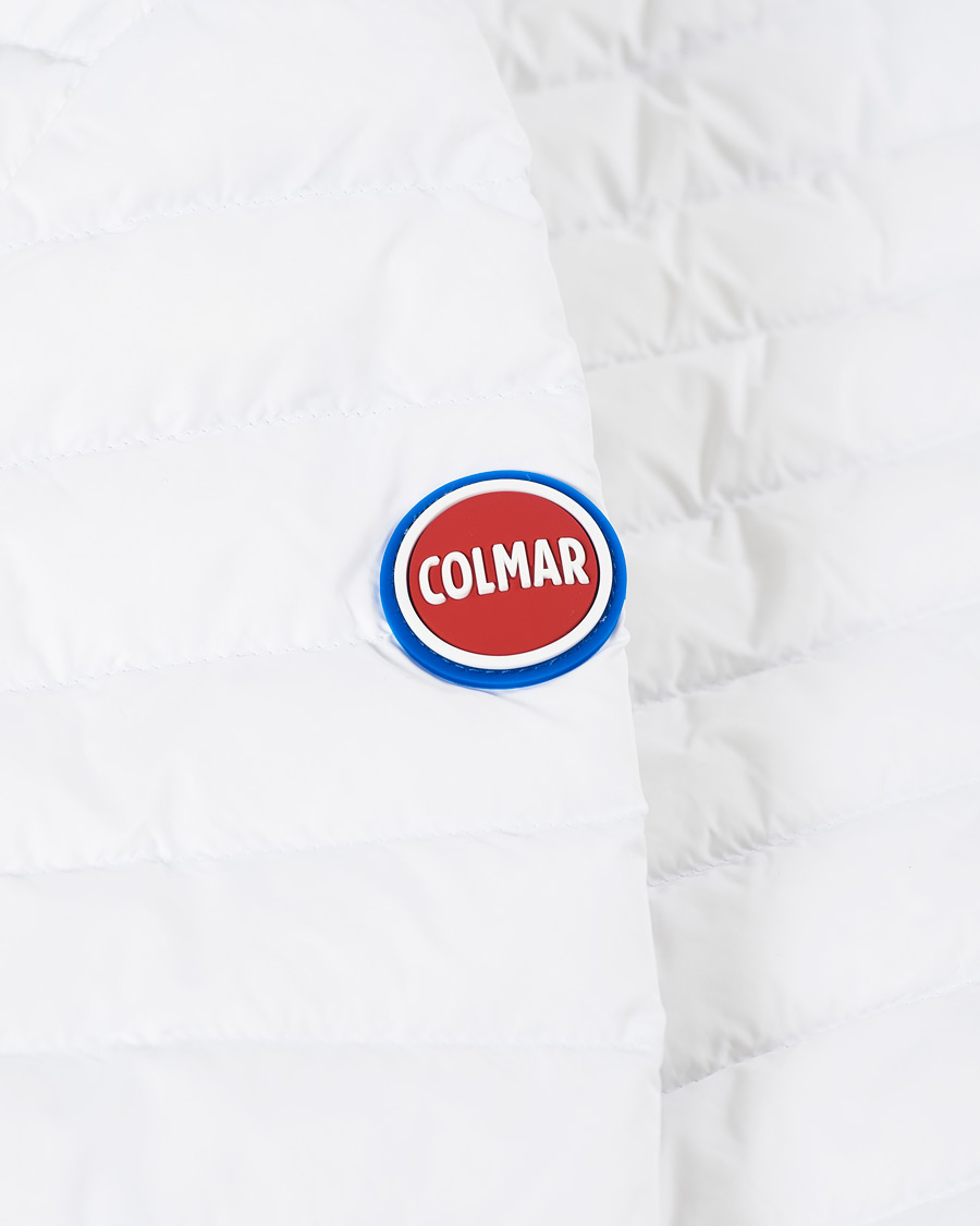 Heren | Jassen | Colmar | Lightweight Down Hooded Jacket White