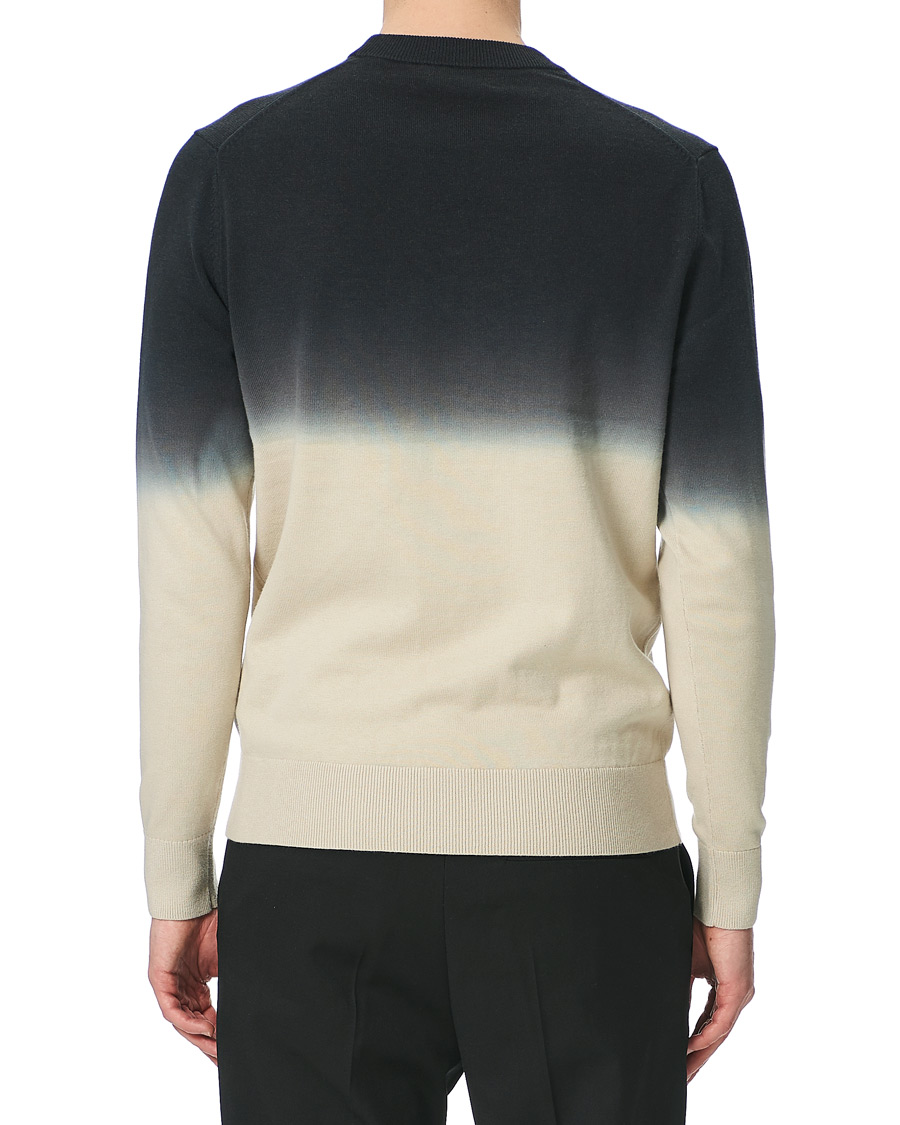 Heren | Truien | Calvin Klein | Dip Dyed Crew Neck Sweater Black