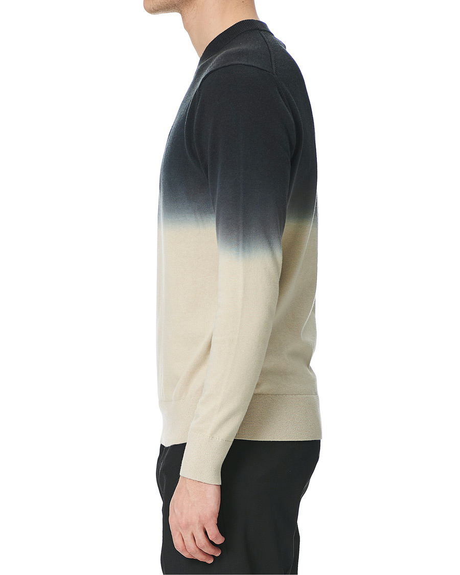 Heren | Truien | Calvin Klein | Dip Dyed Crew Neck Sweater Black