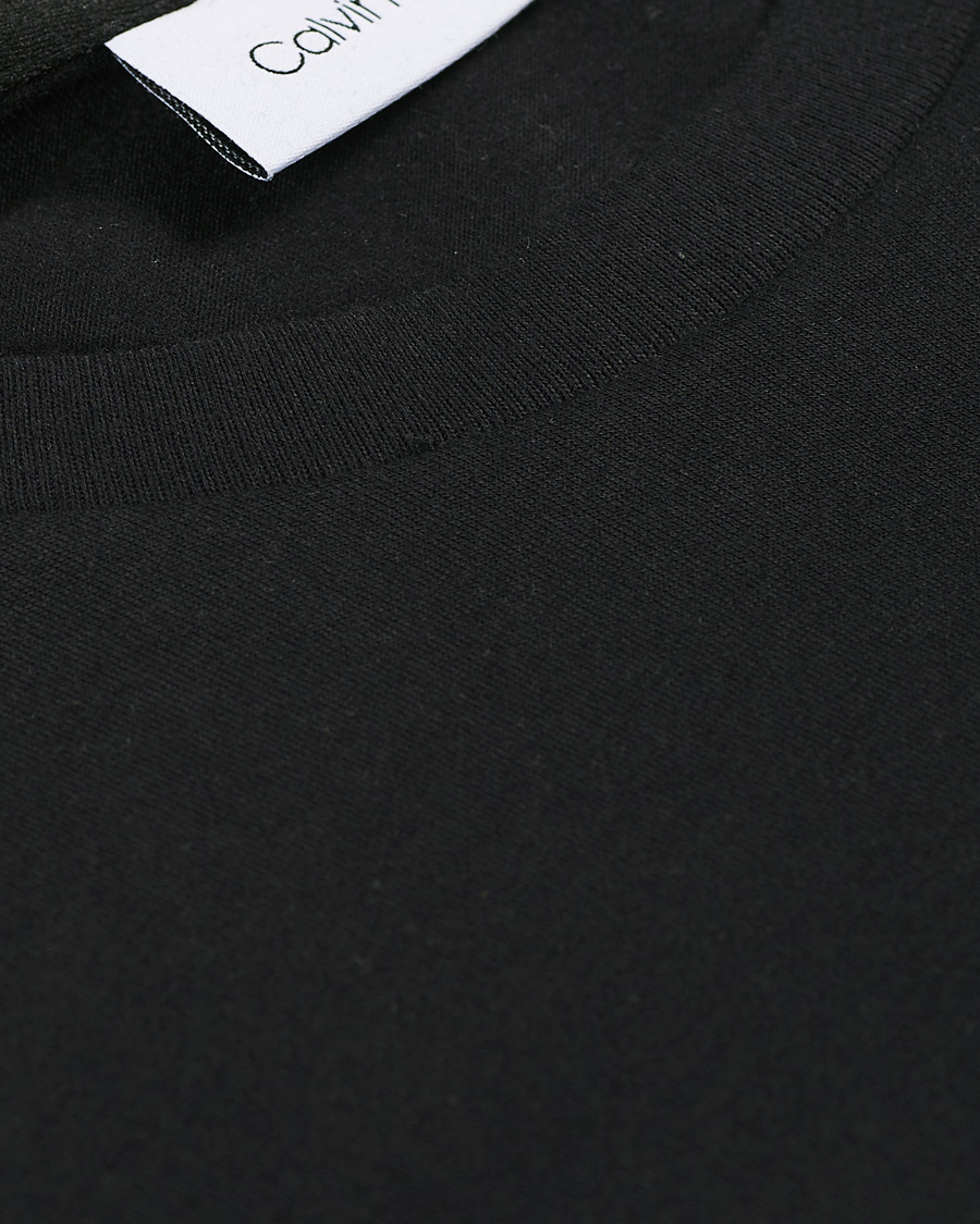 Heren | T-shirts | Calvin Klein | Chest Box Logo Crew Neck Tee Black