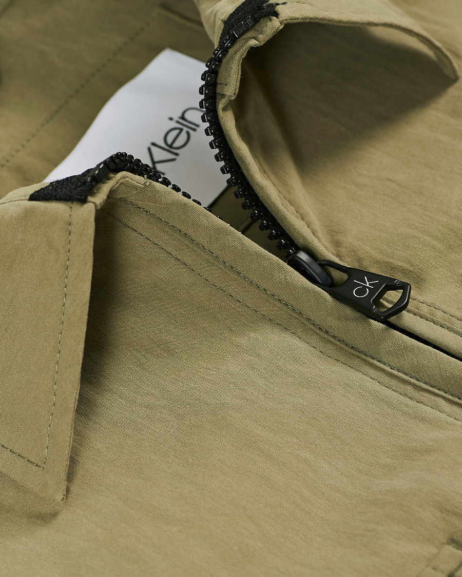 Heren | Calvin Klein Light Shirt Jacket Delta Green | Calvin Klein | Light Shirt Jacket Delta Green