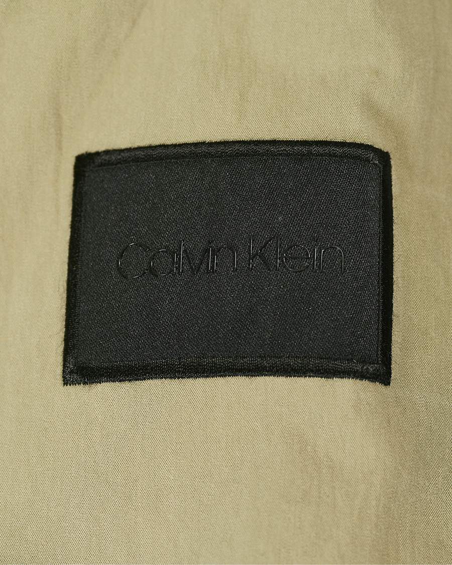 Heren | Calvin Klein Light Shirt Jacket Delta Green | Calvin Klein | Light Shirt Jacket Delta Green