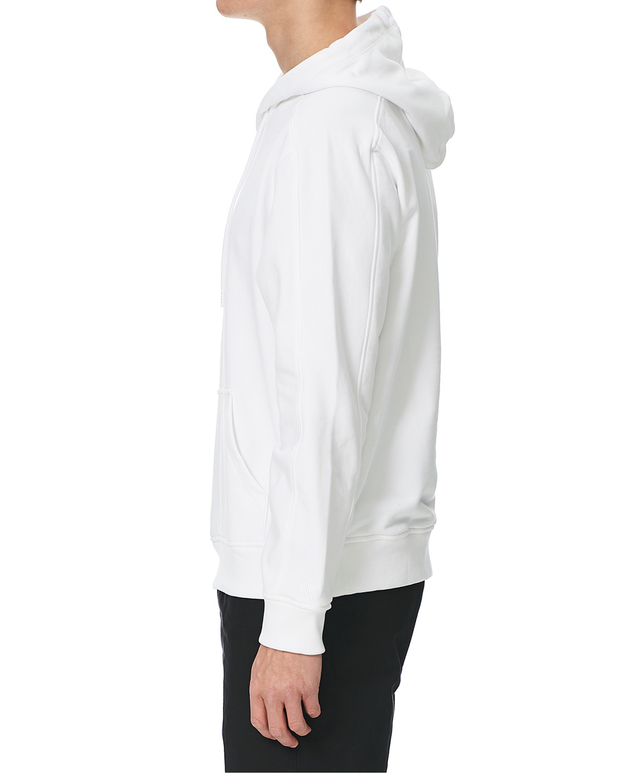 Heren | Truien | Calvin Klein Jeans | Micro Branding Hoodie White