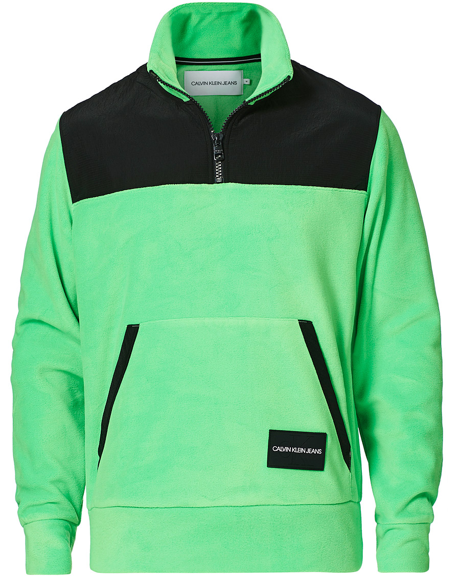 Heren | Truien | Calvin Klein Jeans | Polar Fleece Half Zip Andean Toucan