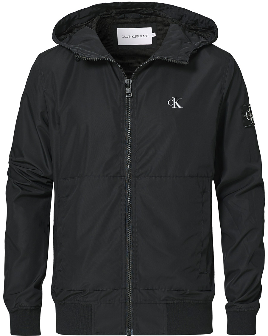 Heren | Jassen | Calvin Klein Jeans | Essential Hooded Bomber Jacket Black