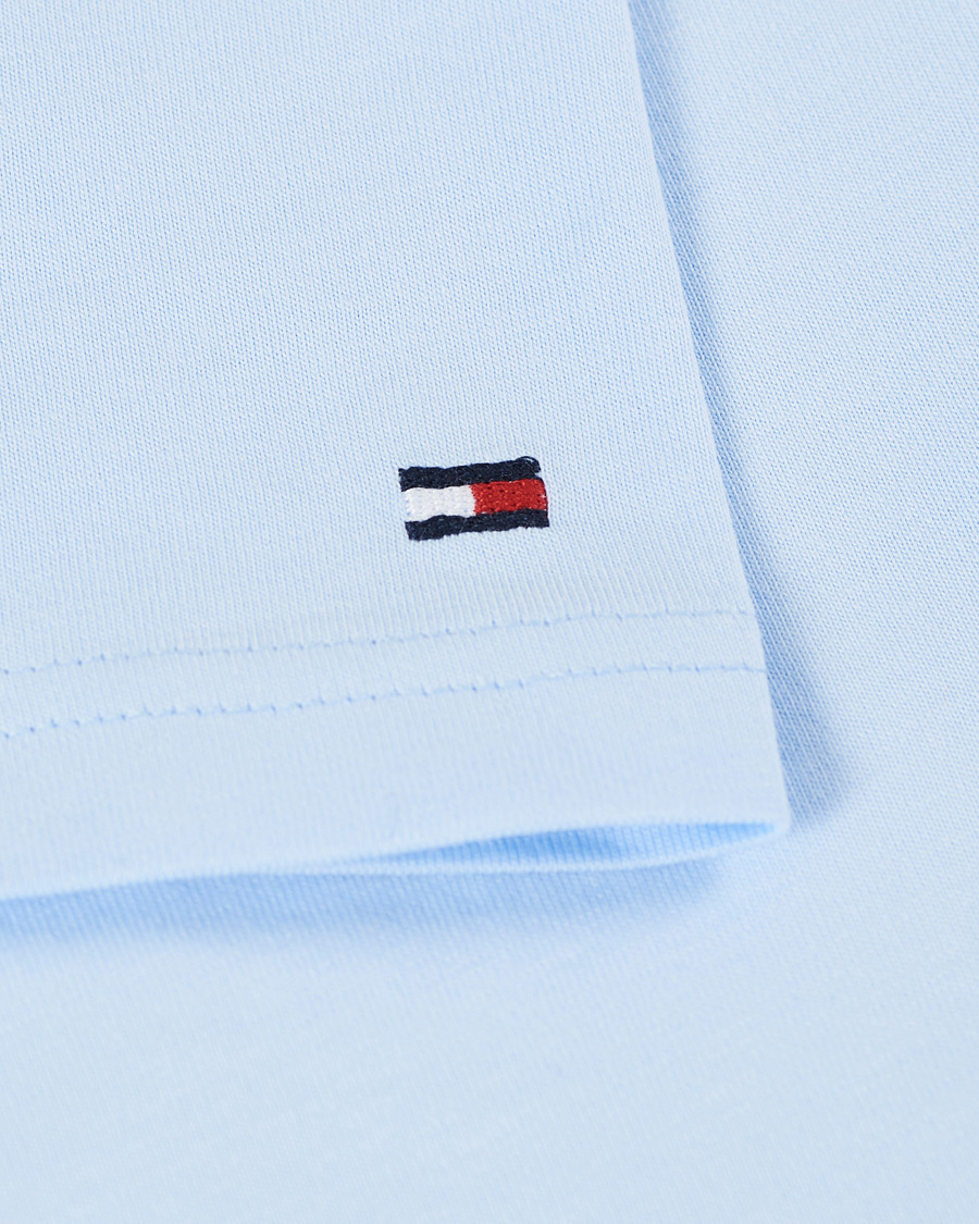 Heren | T-shirts | Tommy Hilfiger | Logo Crew Neck Tee Sweet Blue