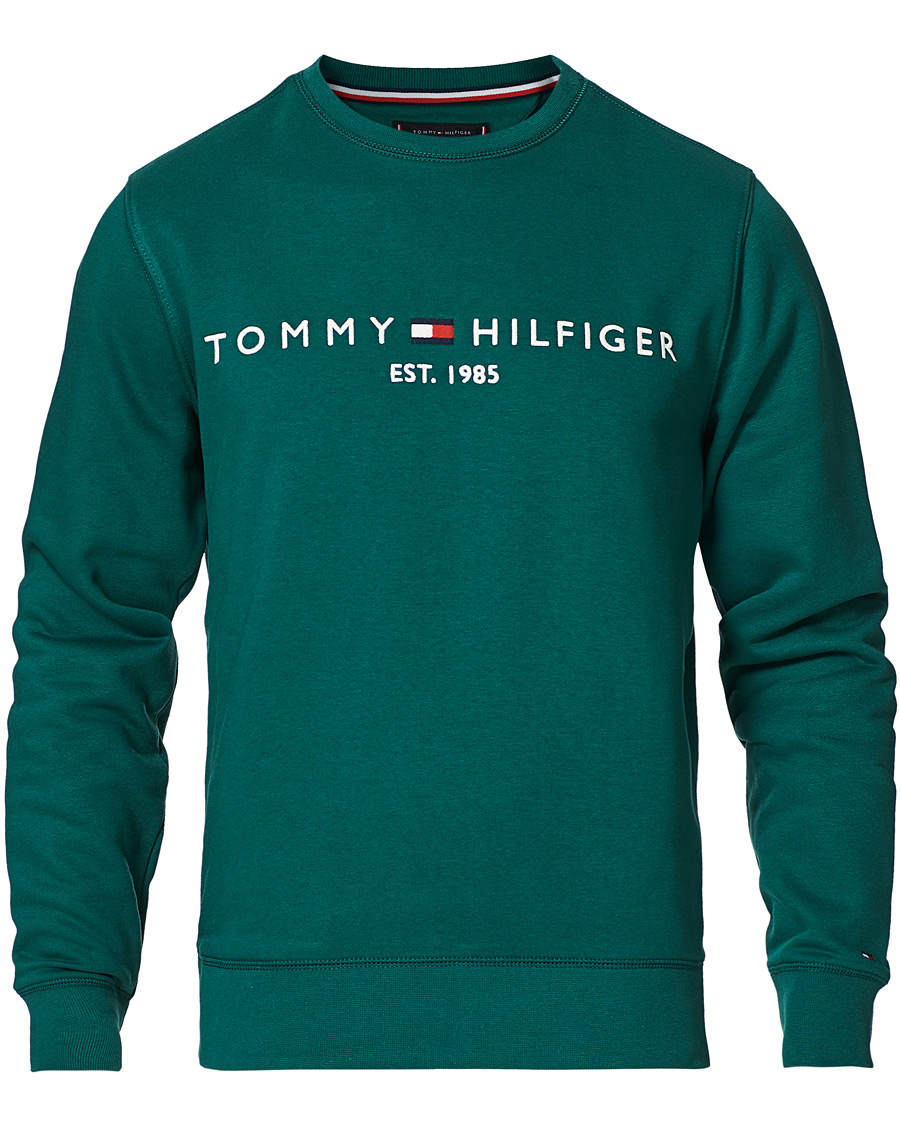 Heren | Truien | Tommy Hilfiger | Logo Crew Neck Sweatshirt Rural Green