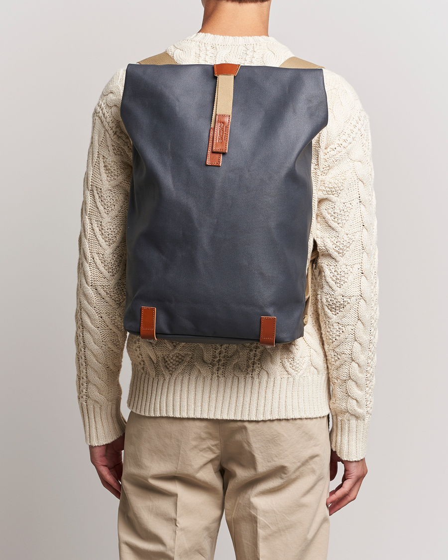 Heren | Accessoires | Brooks England | Pickwick Cotton Canvas 26L Backpack Grey Honey