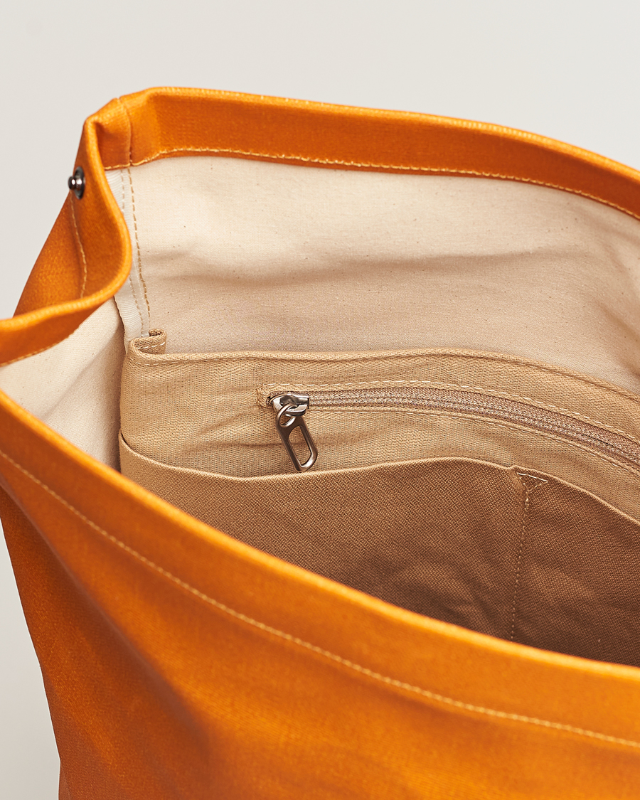 Heren | Tassen | Brooks England | Pickwick Cotton Canvas 26L Backpack Goose Beak/Maroon