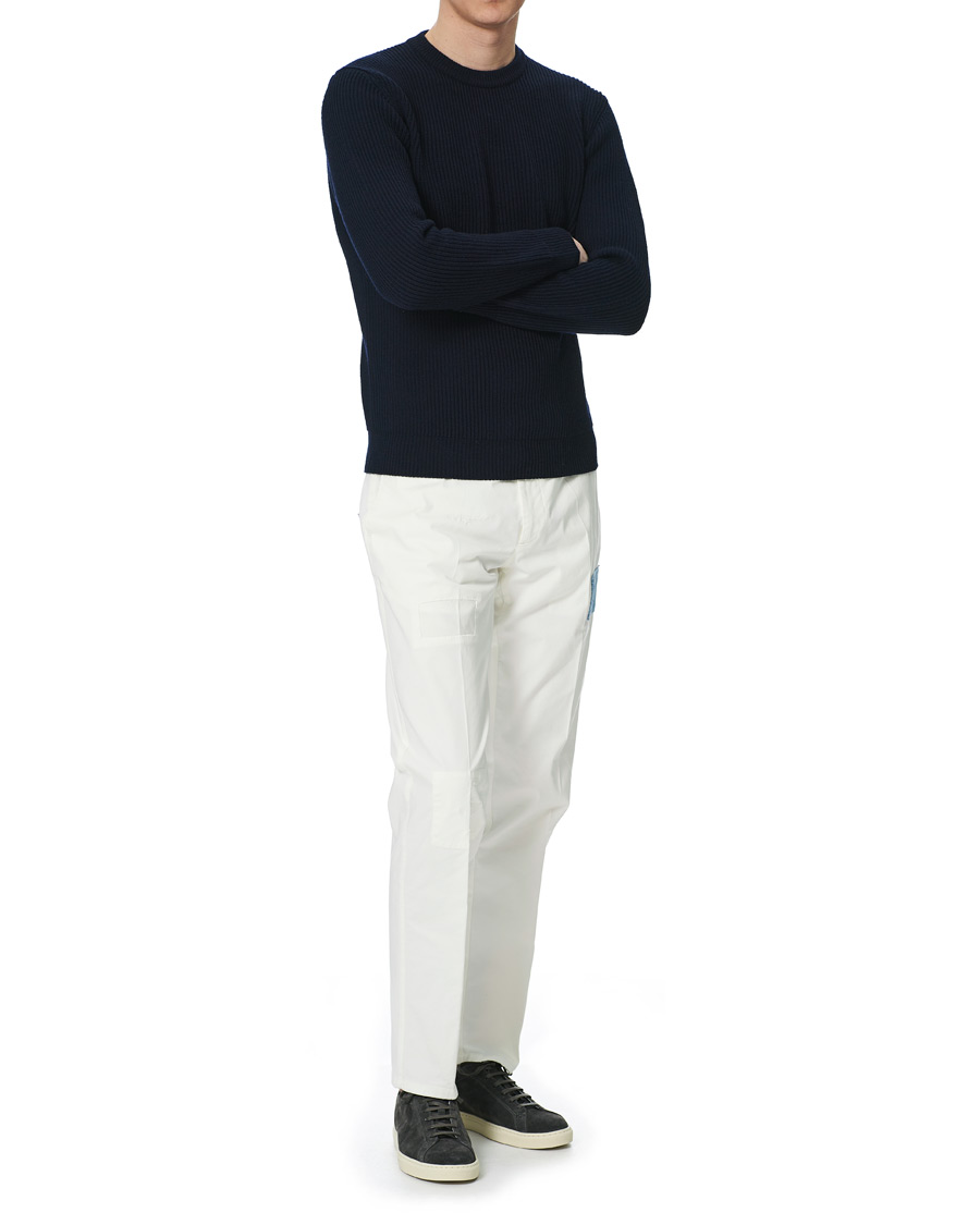 Heren | Broeken | Altea | Patch Cotton Chinos White