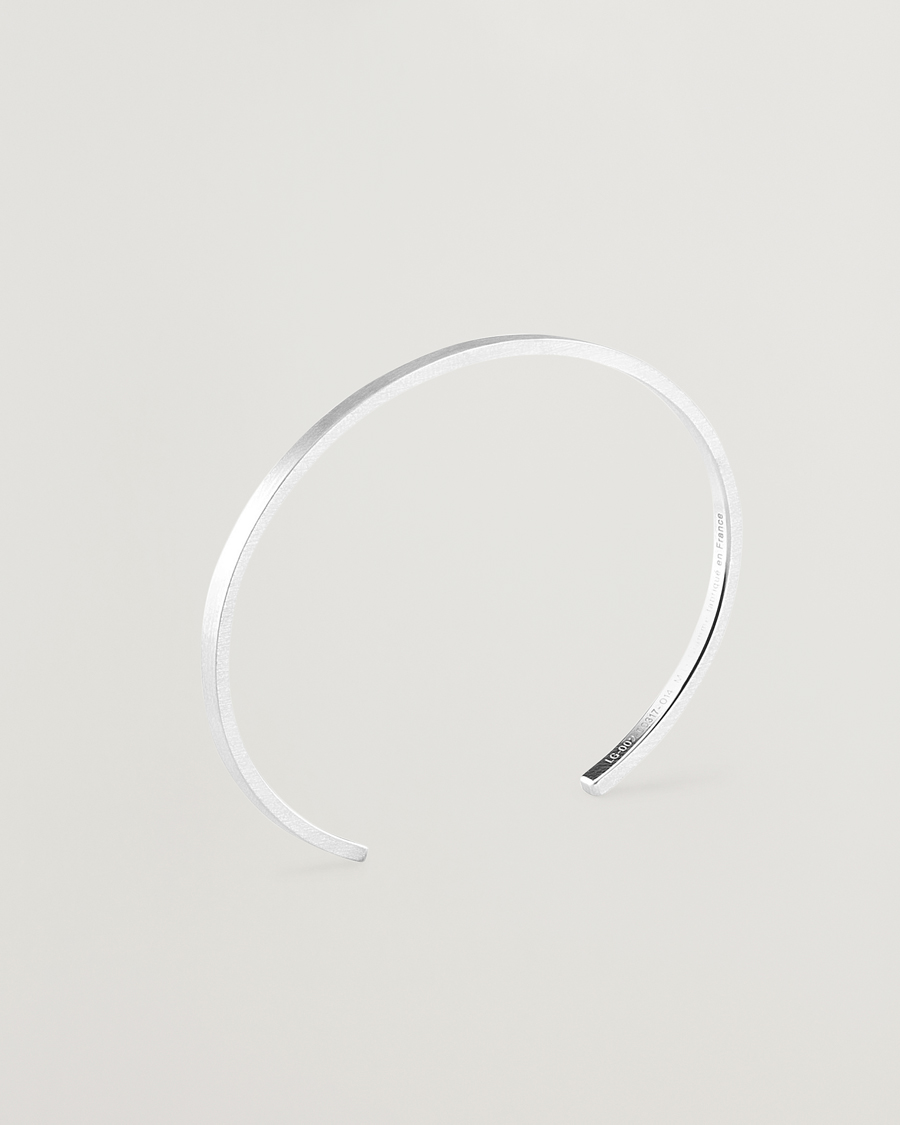 Heren | Sieraden | LE GRAMME | Ribbon Bracelet Brushed Sterling Silver 7g