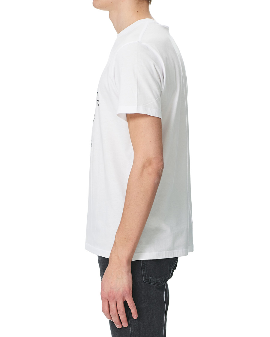 Heren | T-shirts | Tiger of Sweden Jeans | Fleek Logo Crew Neck Tee White