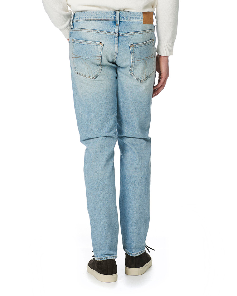 Heren | Jeans | Tiger of Sweden Jeans | Pistolero Comfort Stretch Craze Jeans Light Blue