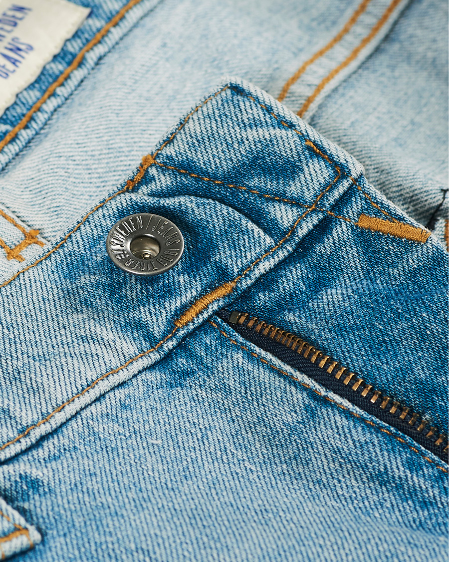 Heren | Jeans | Tiger of Sweden Jeans | Pistolero Comfort Stretch Craze Jeans Light Blue