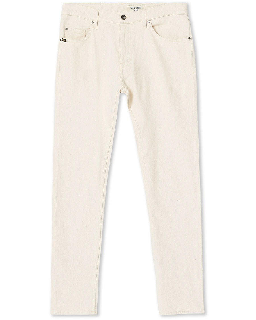 Heren | Jeans | Tiger of Sweden Jeans | Pistolero Comfort Stretch Discovery Jeans Ecru