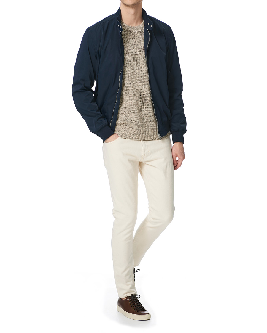 Heren | Jeans | Tiger of Sweden Jeans | Pistolero Comfort Stretch Discovery Jeans Ecru