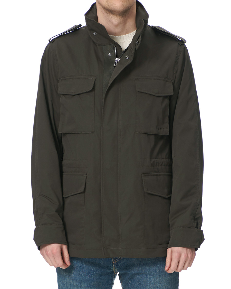 Heren | Jassen | Tiger of Sweden | Olson Field Jacket Hedge Green