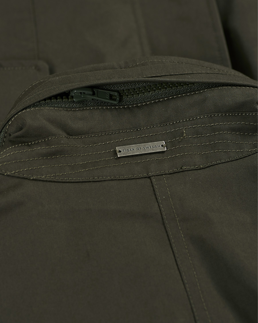 Heren | Jassen | Tiger of Sweden | Olson Field Jacket Hedge Green
