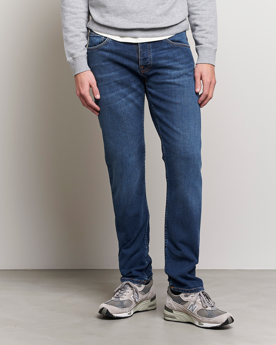 Heren | Afdelingen | Nudie Jeans | Grim Tim Jeans Indigo Myth