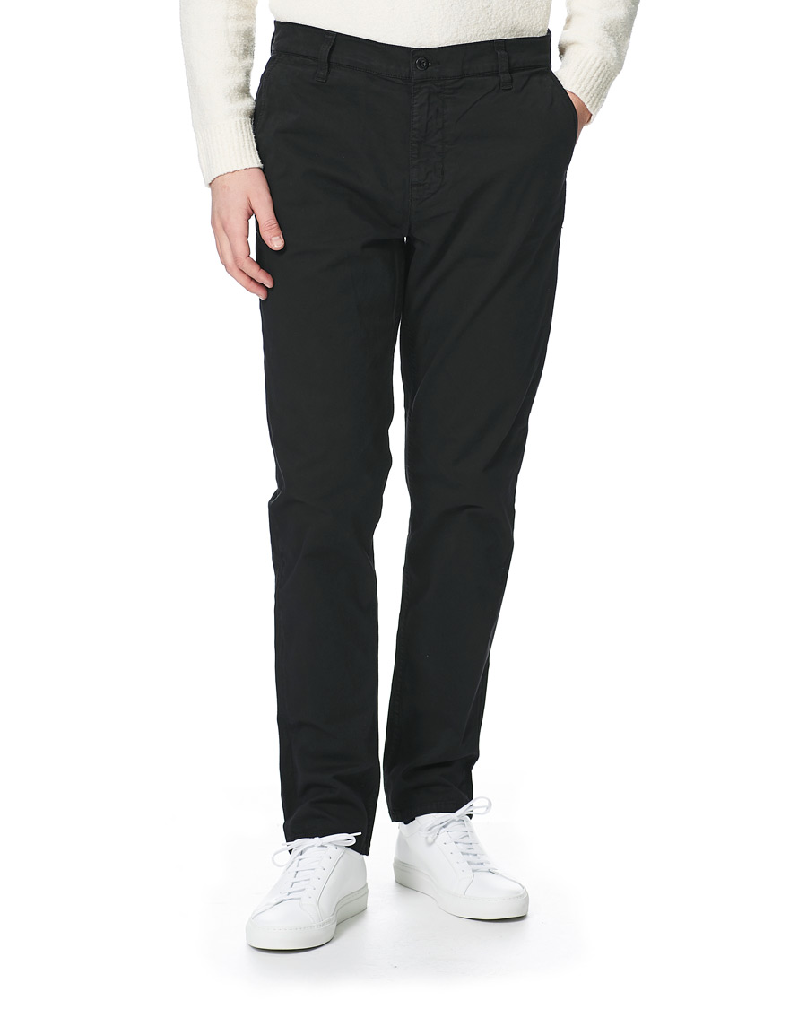 Heren | Broeken | Nudie Jeans | Easy Alvin Chinos Black