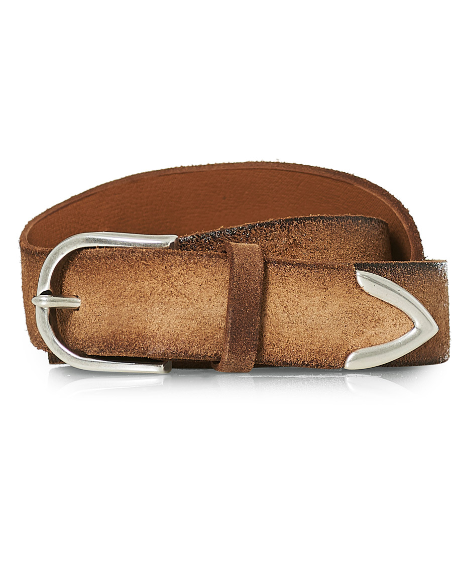 Heren | Orciani Handmade Suede Belt 3 cm Sabbia | Orciani | Handmade Suede Belt 3 cm Sabbia