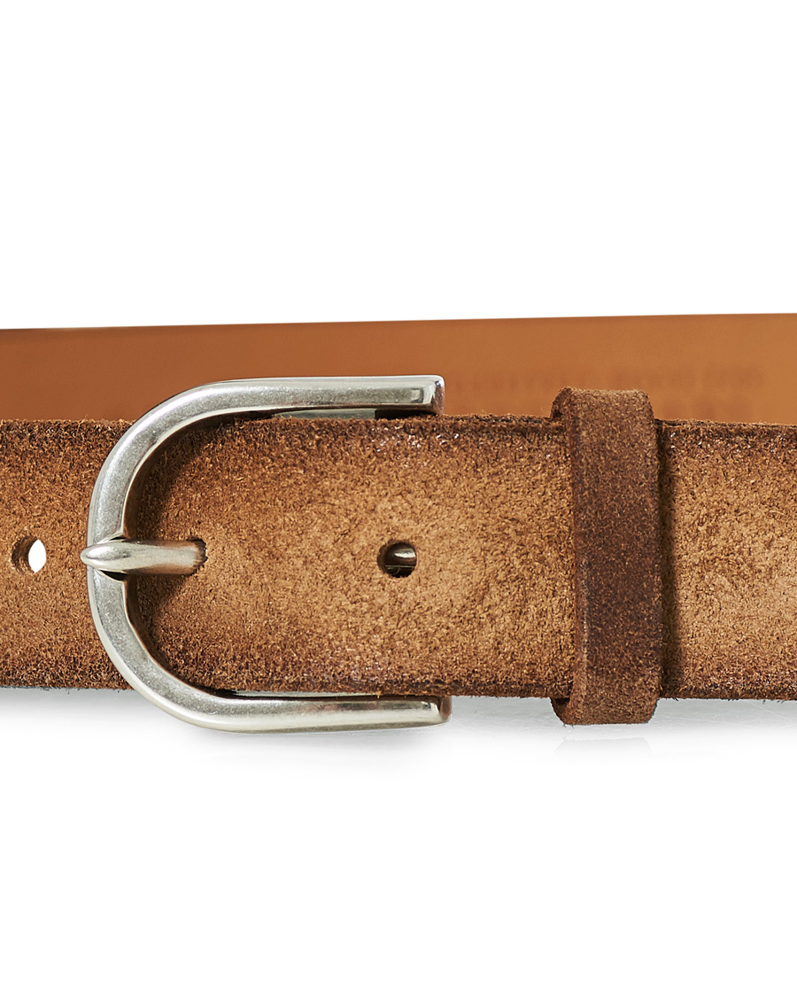 Heren | Orciani Handmade Suede Belt 3 cm Sabbia | Orciani | Handmade Suede Belt 3 cm Sabbia