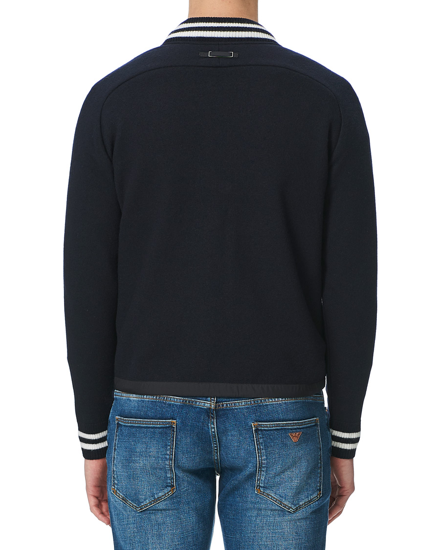 Heren | Jassen | Emporio Armani | Blouson Hybrid Jacket Blue Navy