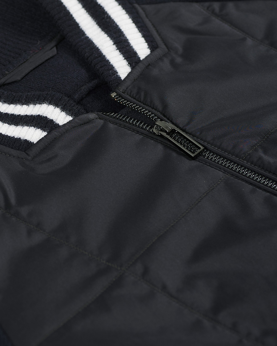 Heren | Jassen | Emporio Armani | Blouson Hybrid Jacket Blue Navy