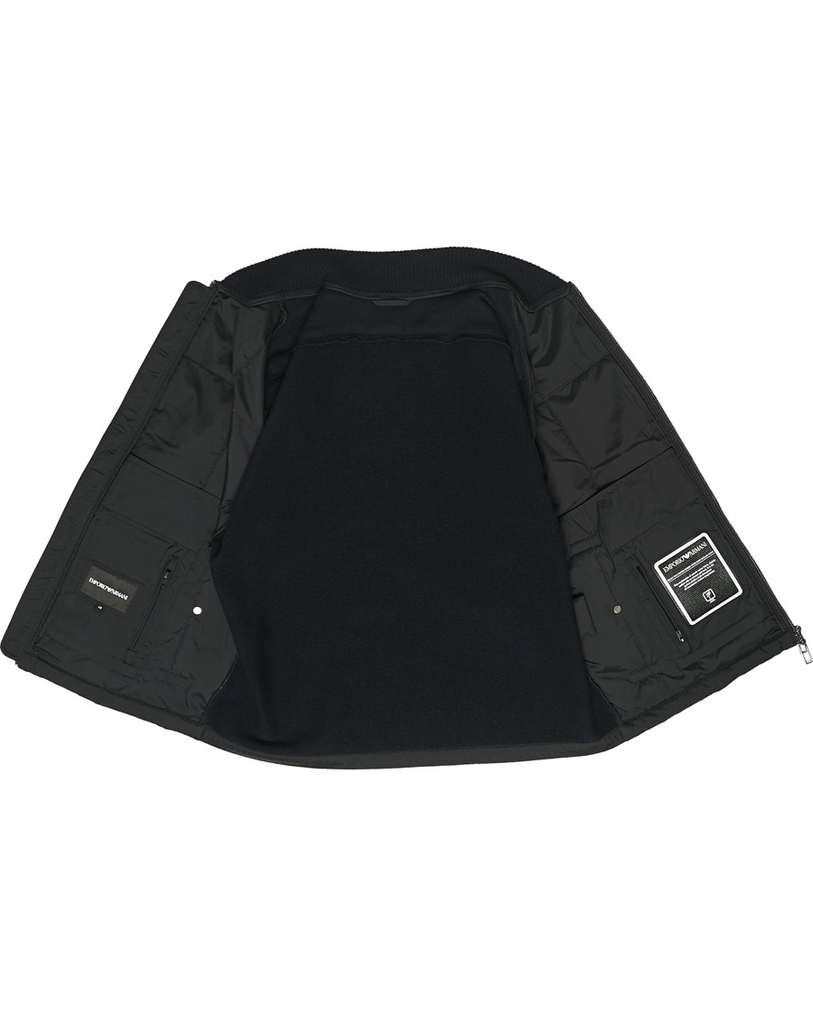 Heren | Jassen | Emporio Armani | Blouson Hybrid Jacket Blue Navy