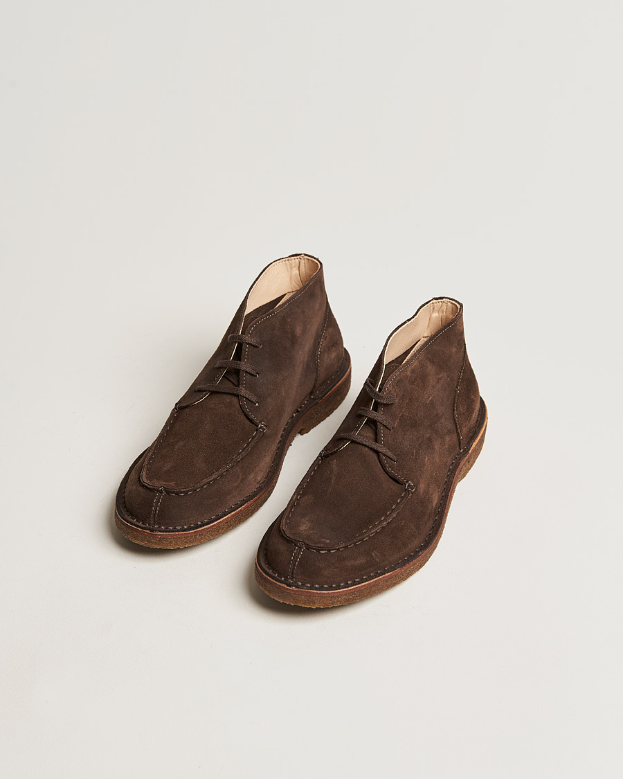 Heren | Binnenkort op voorraad | Astorflex | Dukeflex Chukka Boot Dark Brown Suede