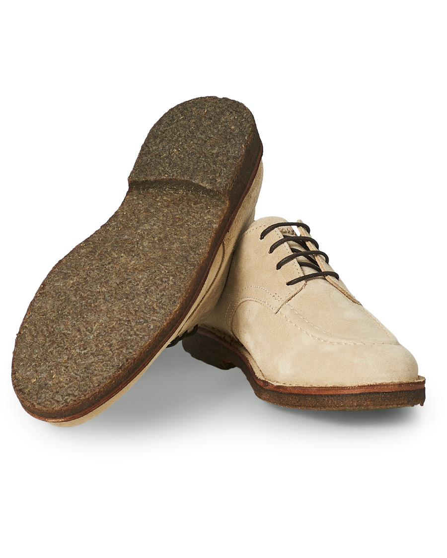 Heren | Astorflex Carlflex Moc Toe Derby Sand Suede | Astorflex | Carlflex Moc Toe Derby Sand Suede
