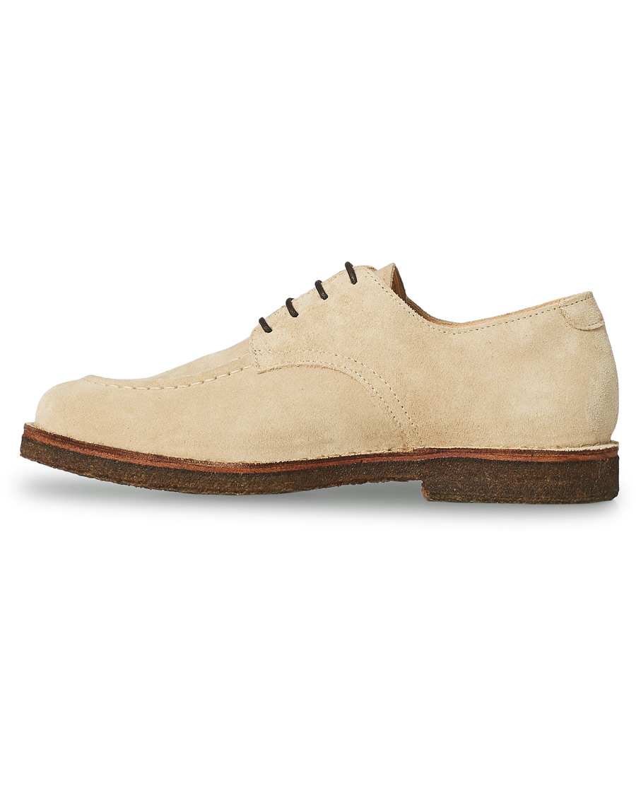 Heren | Astorflex Carlflex Moc Toe Derby Sand Suede | Astorflex | Carlflex Moc Toe Derby Sand Suede