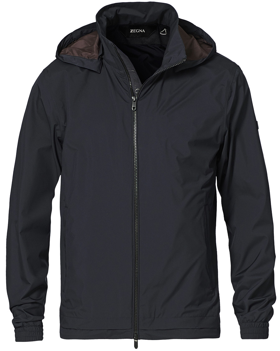 Heren | Jassen | Z Zegna | Soft Shell Bomber Jacket Navy