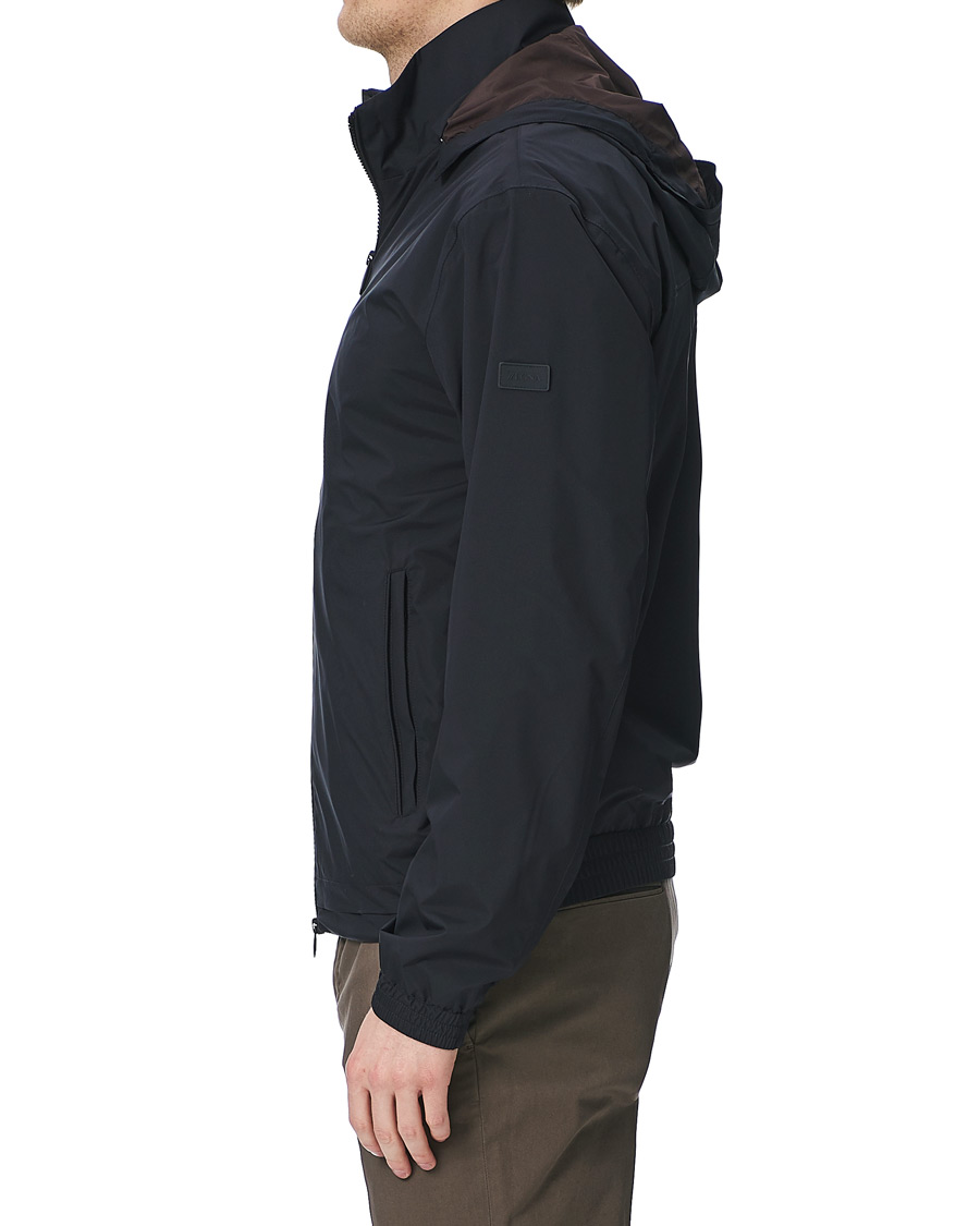 Heren | Jassen | Z Zegna | Soft Shell Bomber Jacket Navy
