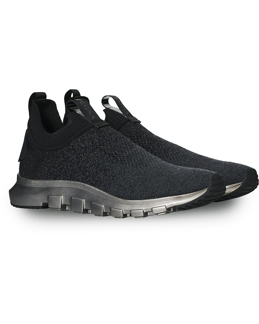 Heren | Z Zegna Techmerino Sock Sneaker Dark Blue | Z Zegna | Techmerino Sock Sneaker Dark Blue
