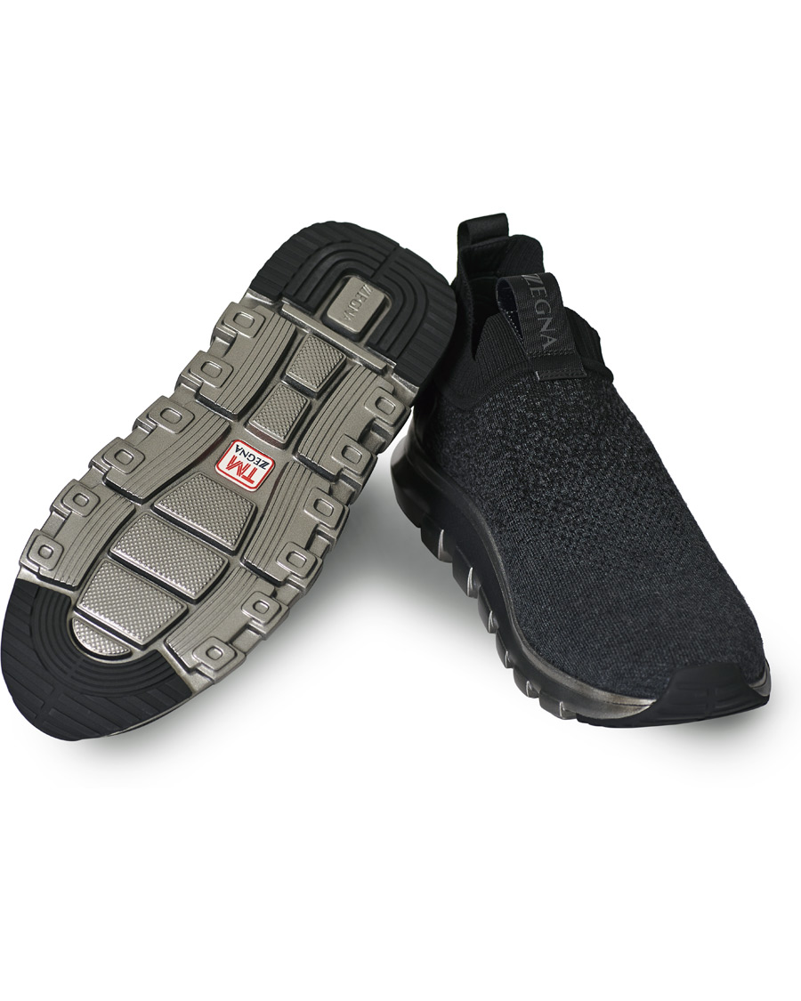 Heren | Z Zegna Techmerino Sock Sneaker Dark Blue | Z Zegna | Techmerino Sock Sneaker Dark Blue