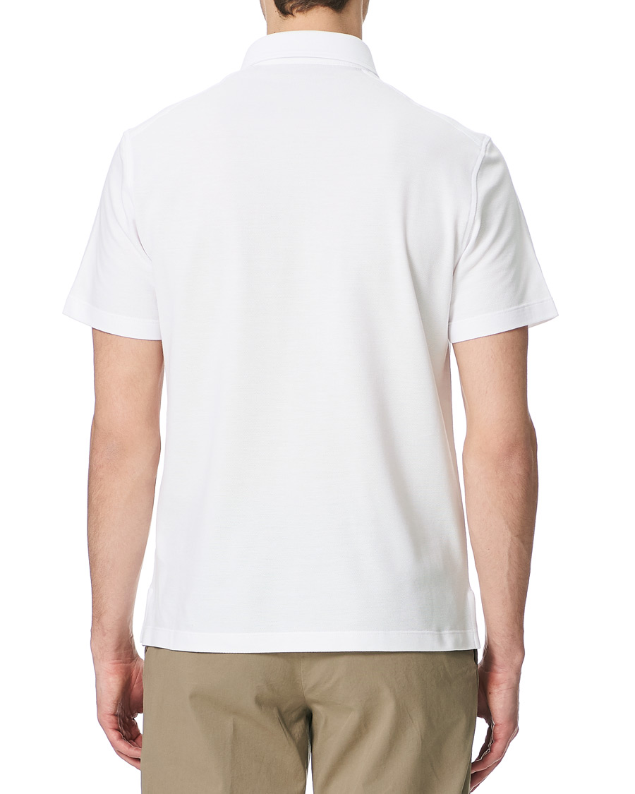 Heren | Polo's | Ermenegildo Zegna | Pocket Short Sleeve Polo White