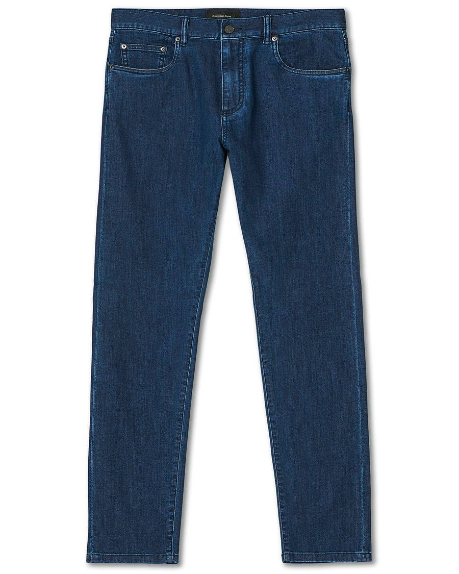 Heren | Jeans | Ermenegildo Zegna | Slim Fit Jeans Indigo Wash