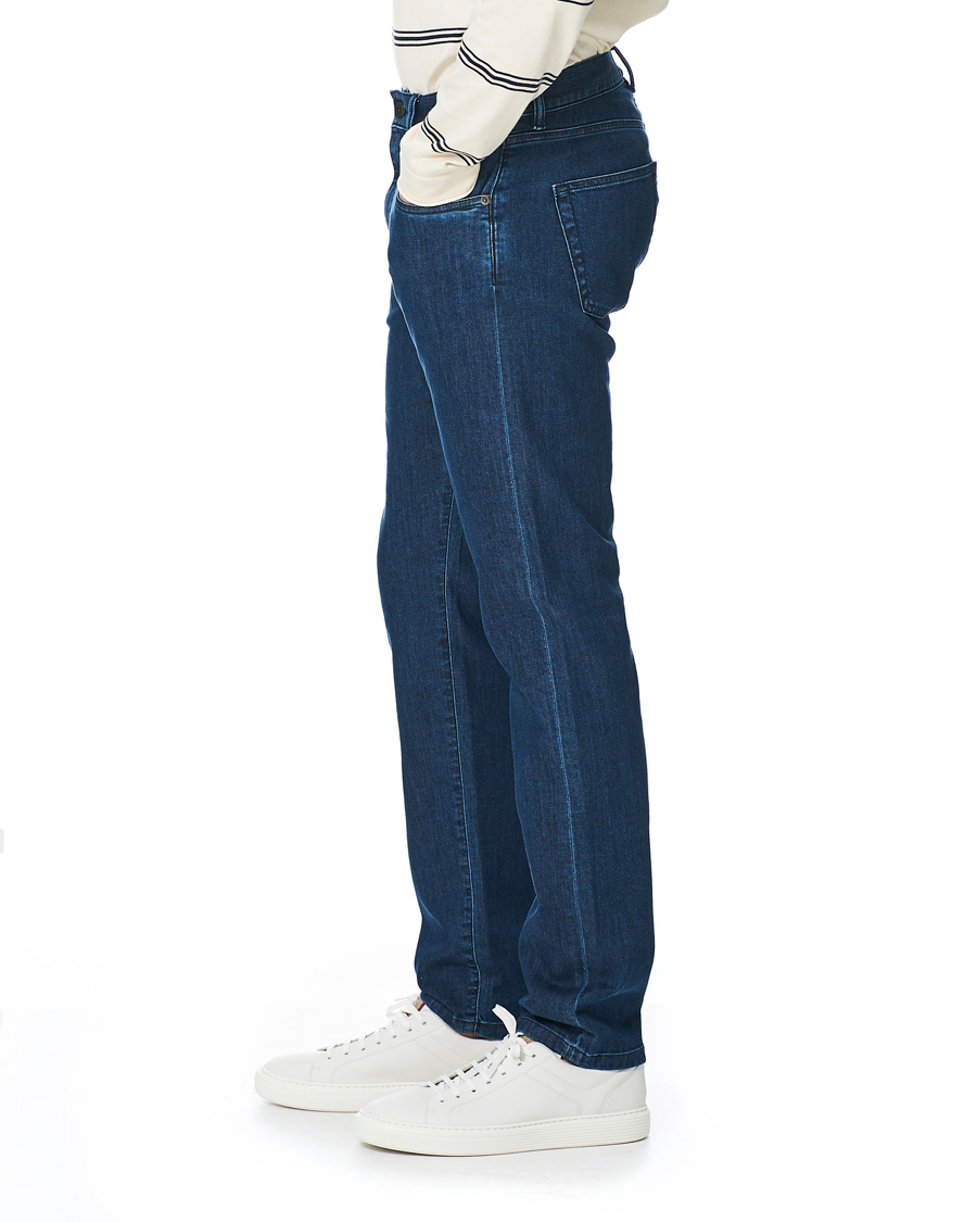 Heren | Jeans | Ermenegildo Zegna | Slim Fit Jeans Indigo Wash