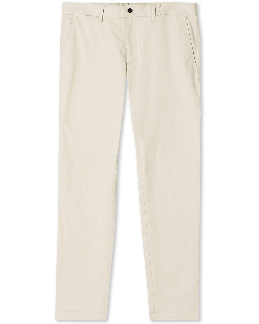 Heren | Broeken | J.Lindeberg | Chaze Super Satin Strech Chinos Sand Grey