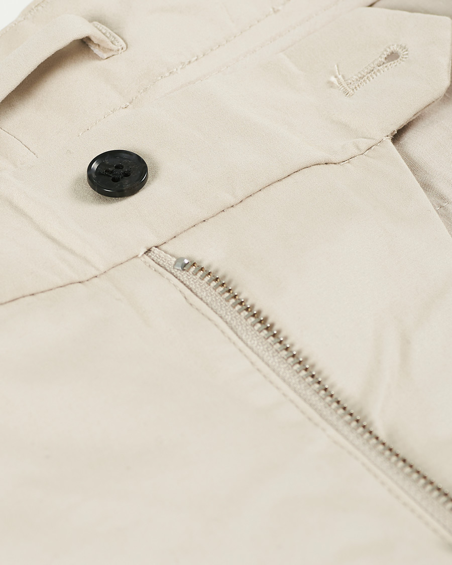 Heren | Broeken | J.Lindeberg | Chaze Super Satin Strech Chinos Sand Grey