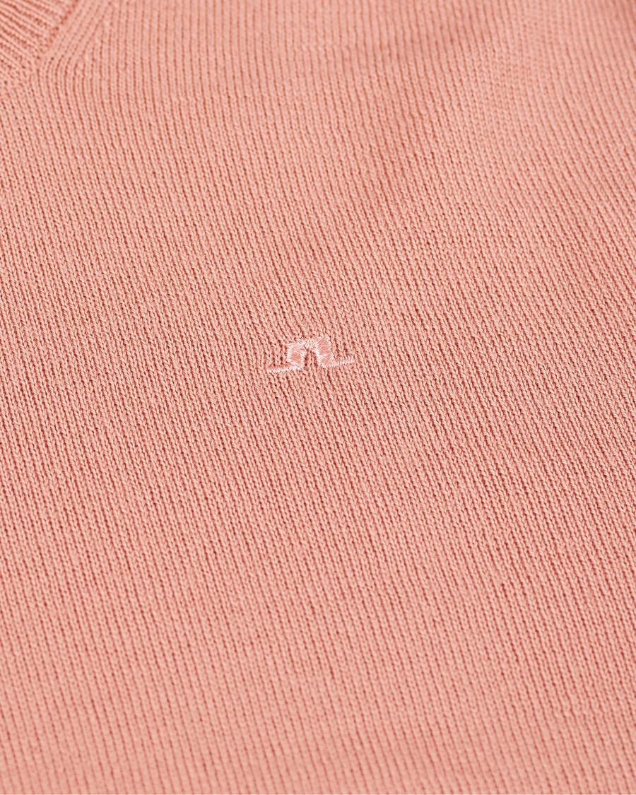 Heren | Truien | J.Lindeberg | Newman Merino Crew Neck Pullover Rose Coppar