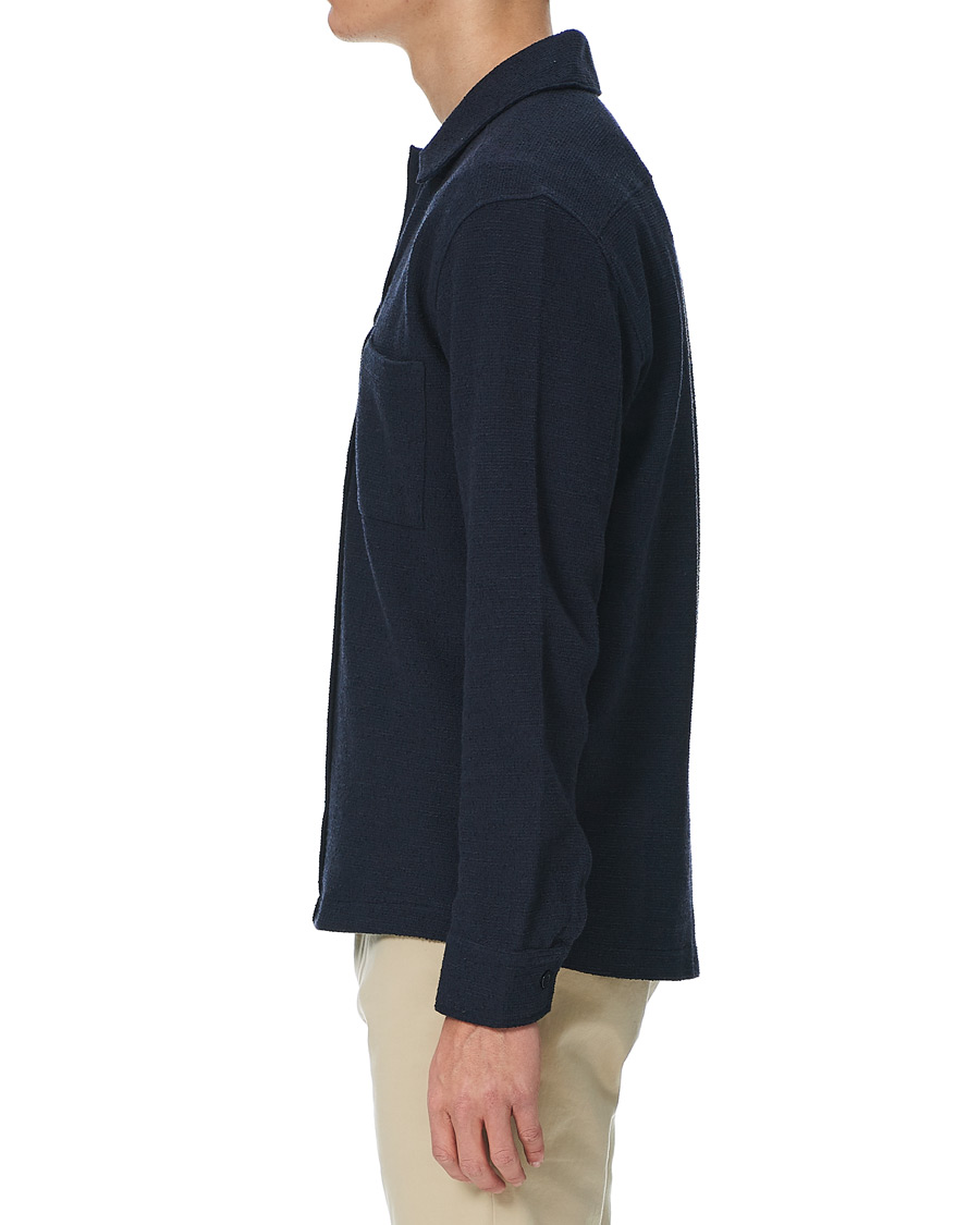 Heren | Truien | J.Lindeberg | James Jersey Overshirt Navy