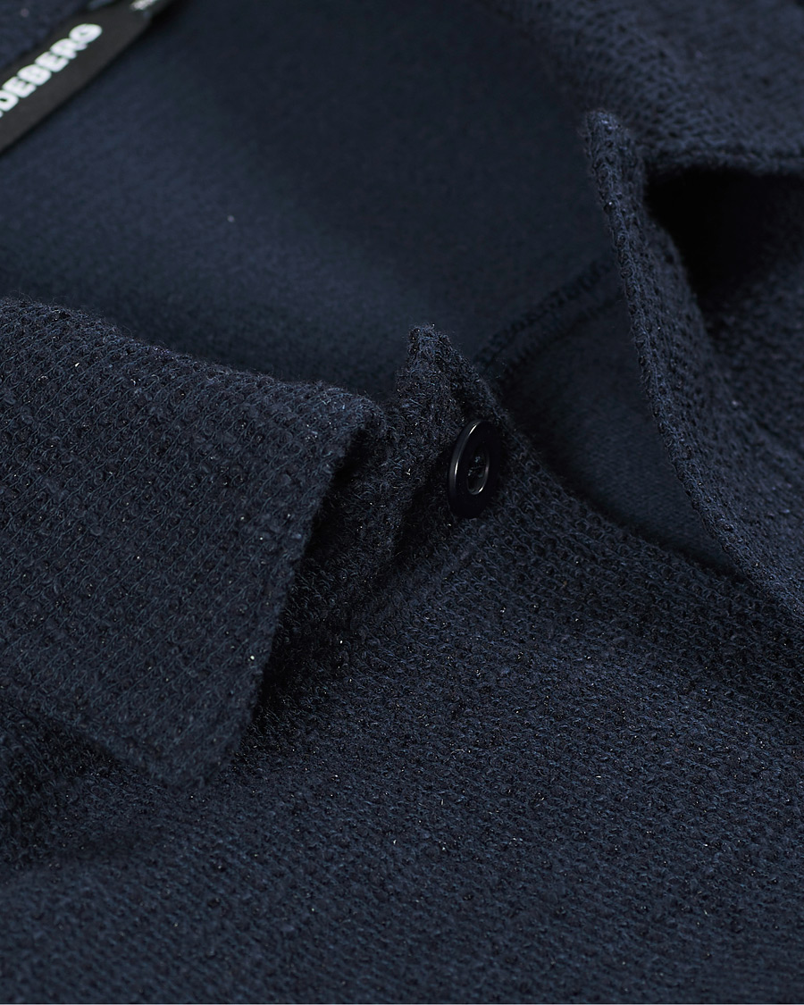 Heren | Truien | J.Lindeberg | James Jersey Overshirt Navy
