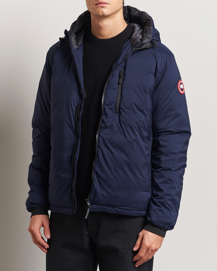 Heren | Winterjassen | Canada Goose | Lodge Hoody Atlantic Navy