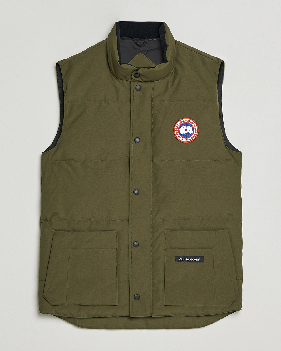 Heren | Gilets | Canada Goose | Freestyle Crew Vest Military