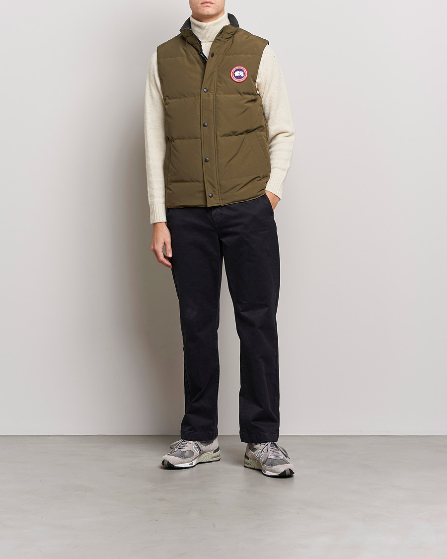 Heren | Jassen | Canada Goose | Garson Vest Military Green