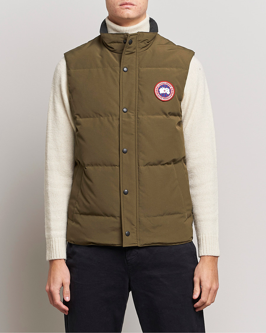 Heren | Jassen | Canada Goose | Garson Vest Military Green