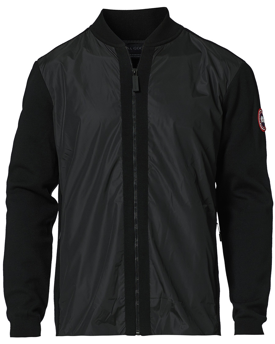 Heren | Truien | Canada Goose | Windbridge Full Zip Sweater Black